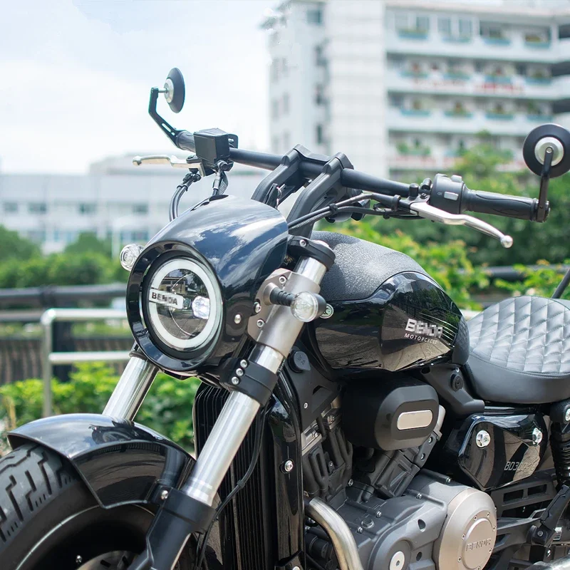 kf-S7f7050efddc746f09403e9a32f3f98a2m-Customized-For-BD300-15-Rock300-Motorcycle-Round-Headlight-Windscreen-Cover-ABS-Plastic-Screen-Fairing-Windshield-Bracket